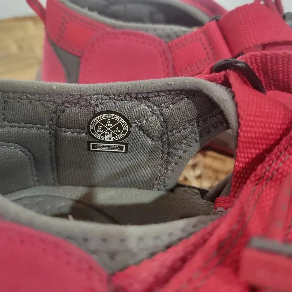 Keen Newport Red Water Hiking Sandals - Picture 7 of 9